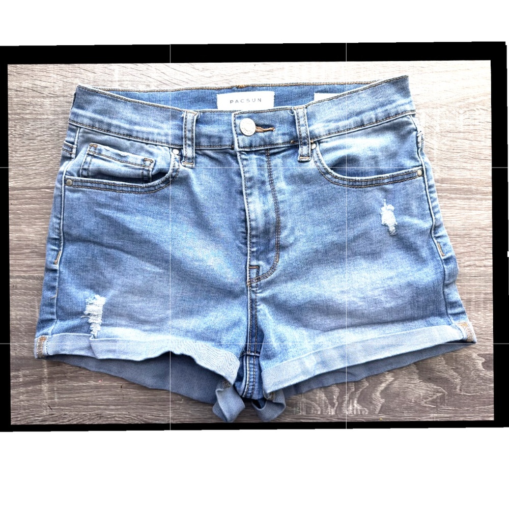 Women's Pacsun Jean Shorts Size 27 The Shortie
